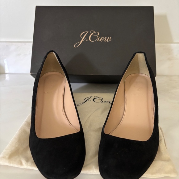 J. Crew black suede size 8 - Picture 11 of 12